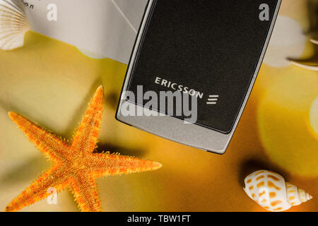 Classic Phone Ericsson T28 Banque D'Images