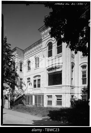 ALTITUDE PRINCIPALE Edwin C. Manning House, 200 East Capitol Street Northeast, Washington, District of Columbia, DC Banque D'Images