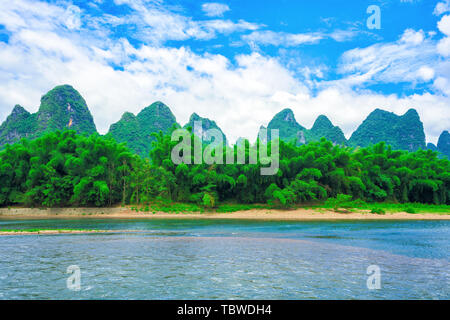 Paysage de Guilin Banque D'Images
