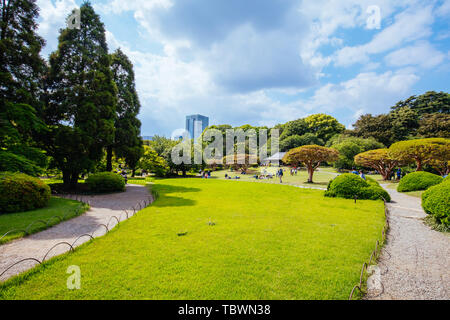 Jardin National de Shinjuku Gyoen à Tokyo Banque D'Images