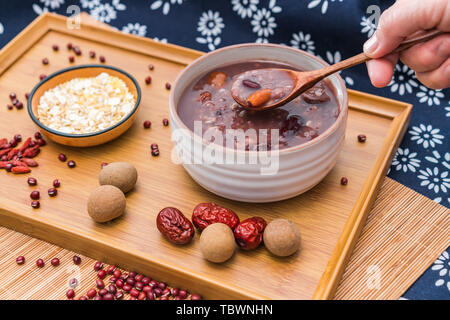 La cuisine chinoise du nord Laba porridge Banque D'Images