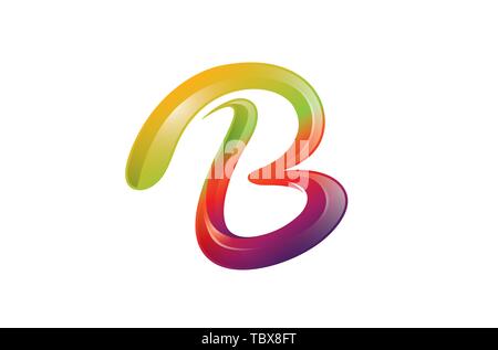 Illustration de la conception du symbole vectoriel du logo d'encre à bulles Illustration de Vecteur