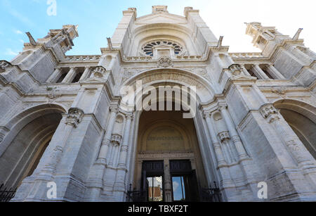 Le catholique l'église Sainte Catherine à Bruxelles-capitale de la Belgique. Banque D'Images