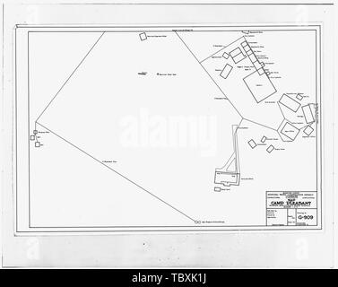 Plan de camp agréable, 1 de 5. Août 1926. Waddell, barrage sur la rivière Agua Fria, 35 milles au nord-ouest de Phoenix, Phoenix, comté de Maricopa, AZ Banque D'Images