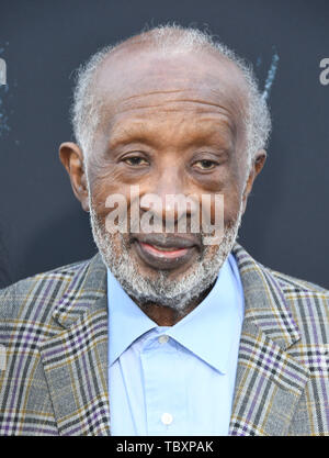 3 juin 2019 - Los Angeles, Californie, États-Unis - 3 juin 2019 - Los Angeles, Californie - Clarence avant. La première de Netflix à Los Angeles de ''The Black Godfather'' s'est tenue au Paramount Theater. Crédit photo : Birdie Thompson/AdMedia Banque D'Images