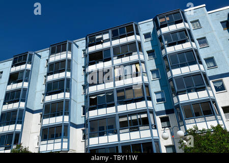 Maison d'habitation, Venusstrasse univers, trimestre, Altglienicke, Treptow-Köpenick, Berlin, Allemagne, Wohnhaus, Venusstraße Kosmosviertel, Deutschland, Banque D'Images