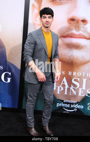 Los Angeles, Californie, USA 3 juin 2019 chanteur Joe Jonas assiste à la première mondiale de Jonas Brothers à la recherche du bonheur le 3 juin 2019 à Regency Bruin Theatre de Los Angeles, Californie, USA. Photo de Barry King/Alamy Live News Banque D'Images