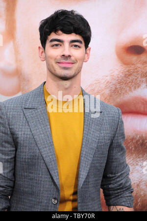 Los Angeles, Californie, USA 3 juin 2019 chanteur Joe Jonas assiste à la première mondiale de Jonas Brothers à la recherche du bonheur le 3 juin 2019 à Regency Bruin Theatre de Los Angeles, Californie, USA. Photo de Barry King/Alamy Live News Banque D'Images