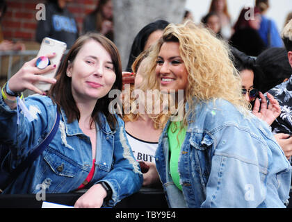 Los Angeles, Californie, USA 3 juin 2019 Tori chanteuse Kelly assiste à la première mondiale de Jonas Brothers à la recherche du bonheur le 3 juin 2019 à Regency Bruin Theatre de Los Angeles, Californie, USA. Photo de Barry King/Alamy Live News Banque D'Images