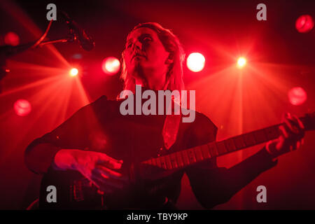 Copenhague, Danemark. 06Th Juin, 2019. Danemark, copenhague - le 3 juin 2019. Le chanteur et musicien gallois Cate Le Bon effectue un concert live à Pumpehuset à Copenhague. (Photo crédit : Gonzales Photo/Alamy Live News Banque D'Images