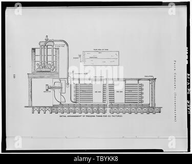 Milford et glace Coal Company, 18, avenue Maple, Milford, comté de Sussex, DE Banque D'Images