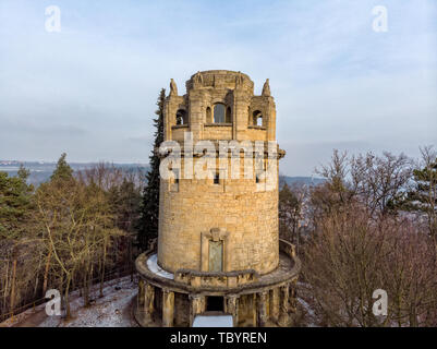 La tour Bismarck à Jena Thüringen Banque D'Images