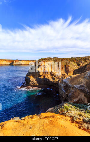 Seascape,paysage et skyline de Great Ocean Road, l'Australie Banque D'Images