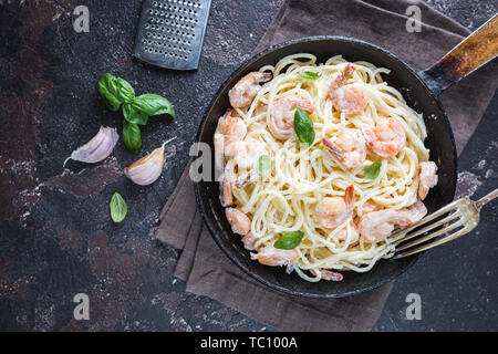 Spaghetti pâtes italiennes Banque D'Images