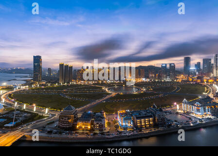 Dalian xinghai square Banque D'Images