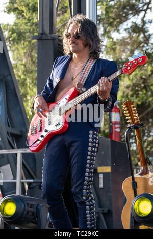 24 mai 2019 - Napa, Californie, États-Unis - CAMERON DUDDY de Midland au cours de l'BottleRock Music Festival à Napa, Californie (crédit Image : © Daniel DeSlover/Zuma sur le fil) Banque D'Images