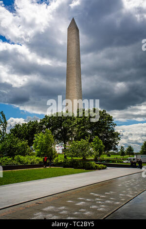 Le Washington Monument à Washington DC, USA le 14 mai 2019 Banque D'Images