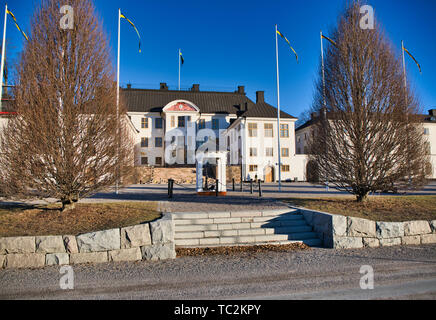 Palais de Karlberg, Solna, Stockholm, Suède, Scandinavie Banque D'Images