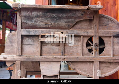 Production d'outils agricoles rurales moulin Banque D'Images