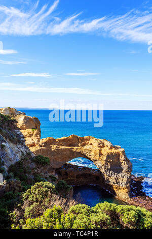 Seascape,paysage et skyline de Great Ocean Road, l'Australie Banque D'Images