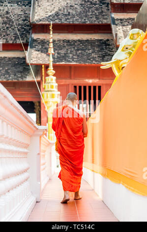 Wat Phra Singh Woramahavikarn Temple Bouddhiste Chiang Mai Thaïlande Banque D'Images