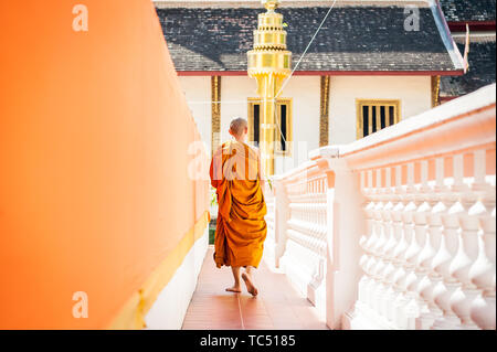 Wat Phra Singh Woramahavikarn Temple Bouddhiste Chiang Mai Thaïlande Banque D'Images