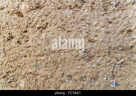 Texture de fond mur loess Banque D'Images