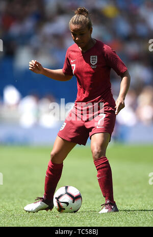 L'Angleterre Nikita Parris en action pendant le jeu Banque D'Images