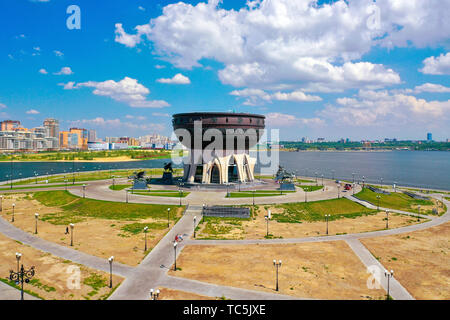 Vue du centre de la famille et du mariage à Kazan Banque D'Images