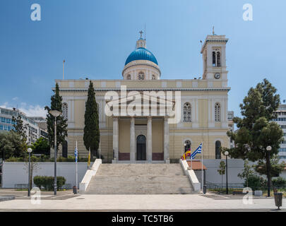L'église Saint-Nicolas au Pirée, Grèce Banque D'Images