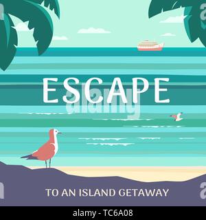 Hand drawn typographie poster Illustration de Vecteur