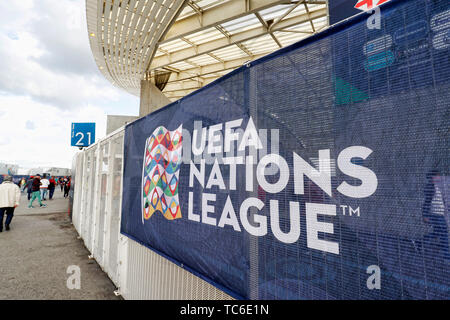 Porto, Portugal. Le 05 juin, 2019. PORTO, 05-06-2019, l'Estadio Dragao UEFA, demi-finale de la Ligue des Nations Unies. pendant le jeu Portugal - Suisse Credit : Pro Shots/Alamy Live News Banque D'Images