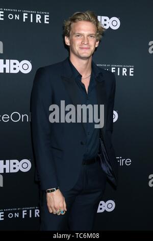 Los Angeles, CA, USA. 5 juin, 2019. Cody Simpson à glace pour des arrivées en feu Premiere, LACMA Los Angeles County Museum of Art, Los Angeles, CA 5 juin 2019. Credit : Priscilla Grant/Everett Collection/Alamy Live News Banque D'Images