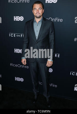 Los Angeles, United States. Le 05 juin, 2019. LOS ANGELES, CALIFORNIE, USA - 05 juin : l'acteur Leonardo DiCaprio arrive à la Los Angeles Premiere de HBO's 'Ice On Fire' qui a eu lieu au Los Angeles County Museum of Art, le 5 juin 2019 à Los Angeles, Californie, États-Unis. (Photo par Xavier Collin/Image Crédit : Agence de Presse) L'agence de presse Image/Alamy Live News Banque D'Images