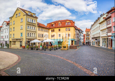 GOTHA, ALLEMAGNE - circa 2019 MAI : le paysage urbain de Gotha en Thuringe, Allemagne Banque D'Images