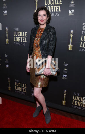 2019 Lucille Lortel Awards, célébrer le meilleur de Broadway, qui s'est tenue à la NYU Skirball Center - Arrivées. Comprend : Paloma Jeune Où : New York, New York, United States Quand : 06 mai 2019 Crédit : Joseph Marzullo/WENN.com Banque D'Images