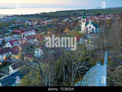 Gränna de Grännaberget, Suède Banque D'Images