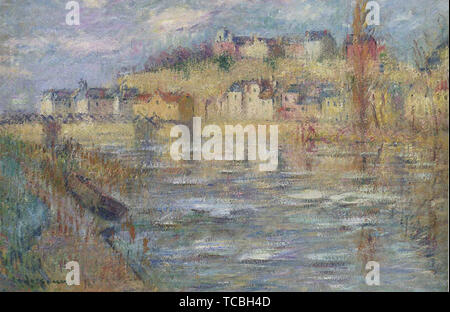 Gustave Loiseau - Oise Banque D'Images