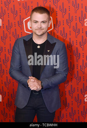 NASHVILLE, TENNESSEE - JUIN 05 : Hunter Hayes assiste à la CMT Music Awards 2019 chez Bridgestone Arena sur Juin 05, 2019 à Nashville, Tennessee. Photo : Nathan Cox/MediaPunch pour imageSPACE Banque D'Images