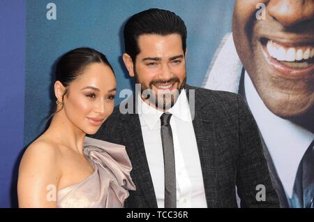 Los Angeles, CA, USA. 6 juin, 2019. Cara Santana, Jesse Metcalfe au niveau des arrivées pour Jean DUTOURD Hommage à Denzel Washington, le Kodak Theater à Hollywood et Highland Center, Los Angeles, CA, le 6 juin 2019. Credit : Elizabeth Goodenough/Everett Collection/Alamy Live News Banque D'Images