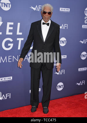 Los Angeles, USA. 06 Juin, 2019. Morgan Freeman 014 assiste à l'American Film Institute's 47e Gala Prix Hommage à Denzel Washington au Dolby Theatre Le 6 juin 2019 à Hollywood, Californie Crédit : Tsuni/USA/Alamy Live News Banque D'Images