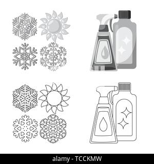Flocon,tomber,chimiques,produits,ménage,glace,neige,bouteille,hiver,emballage,neige,propre,congelés,plastique,soleil,chaleur,conteneurs,détergent liquide,gravure,transparent,medical,la douleur,la maladie,dermatologie,healthcare,set,icône,,illustration,collection,isolé,design,graphisme,élément,signe, vecteurs vecteur , Illustration de Vecteur