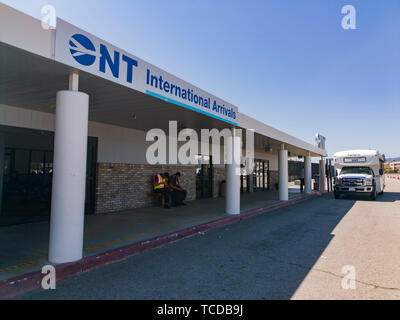 Los Angeles, APR 10 : Vue extérieure de l'aéroport international de l'Ontario on APR 10, 2019 à Los Angeles, Californie Banque D'Images