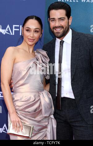 Cara Santana, Jesse Metcalfe au niveau des arrivées pour Jean DUTOURD Hommage à Denzel Washington, le Kodak Theater à Hollywood et Highland Center, Los Angeles, CA, le 6 juin 2019. Photo par : Priscilla Grant/Everett Collection Banque D'Images