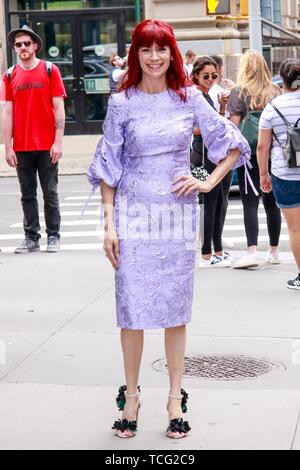New York, USA. 07Th Juin, 2019. New York, NY, USA. 7 juin, 2019. Carrie Preston à construire ensemble le 7 juin 2019 à New York. Credit : MediaPunch Inc/Alamy Live News Banque D'Images