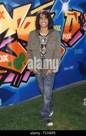 LOS ANGELES, CA. 26 août 2007 : 'American Idol' investiture Sanjaya Malakar au Teen Choice Awards 2007 à l'Amphithéâtre Gibson, Universal City, Hollywood. © 2007 Paul Smith / Featureflash Banque D'Images