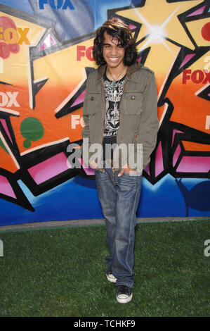 LOS ANGELES, CA. 26 août 2007 : 'American Idol' investiture Sanjaya Malakar au Teen Choice Awards 2007 à l'Amphithéâtre Gibson, Universal City, Hollywood. © 2007 Paul Smith / Featureflash Banque D'Images