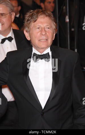 CANNES, FRANCE. 22 mai 2007 : Roman Polanski lors du dépistage pour 'Death Proof' à la 60e Annual International Film Festival de Cannes. © 2007 Paul Smith / Featureflash Banque D'Images