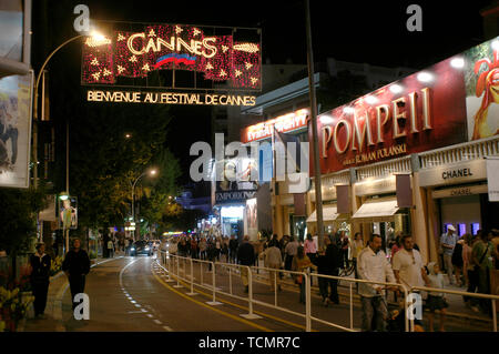CANNES, FRANCE. 17 mai 2007 : vue générale à la 60e Annual International Film Festival de Cannes. © 2007 Paul Smith / Featureflash Banque D'Images