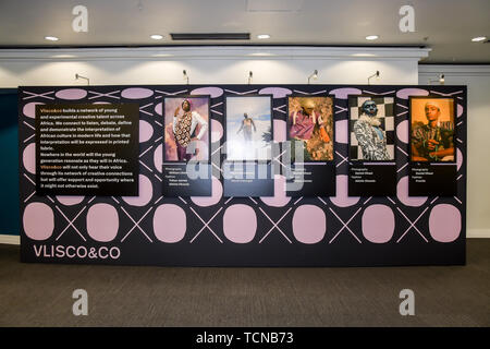 Londres, Royaume-Uni. 09Th Juin, 2019. L'entreprise de la mode africaine à l'Afrique souhaite Expo, une vitrine du panafricanisme à Olympia Conference Centre le 9 juin 2019, Londres, Royaume-Uni. Credit Photo : Alamy/Capital Live News Banque D'Images